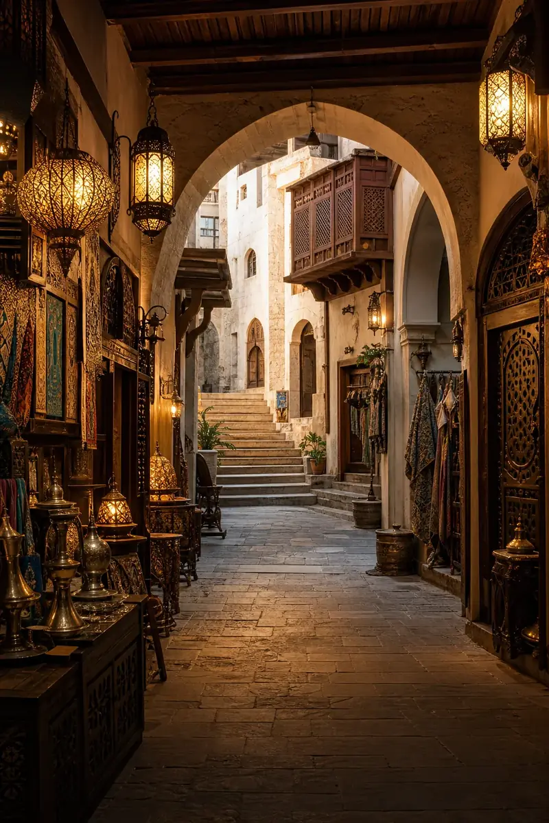 The traditional souq in Mutrah, Muscat